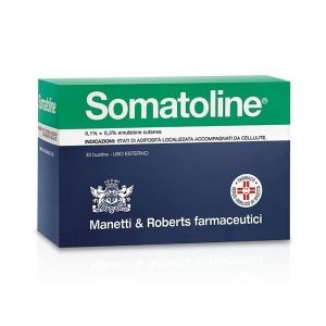Somatoline emulsione cutanea 0,1% + 0,3% anti-cellulite 30 bustine