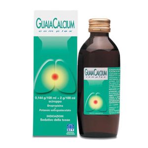 Guaiacalcium Complex Dropropizina Sciroppo Tosse Sedativo Flacone 200ml