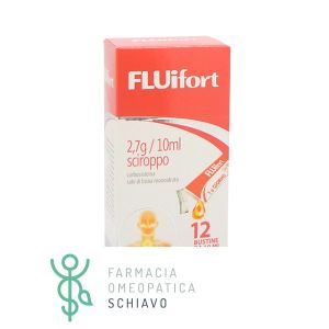 Fluifort Sciroppo Mucolitico 2,7 g/10 ml 12 Bustine Monodose
