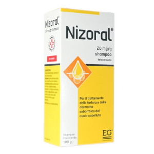 Nizoral Shampoo per Infezioni Cutanee 100ml 20 mg/g