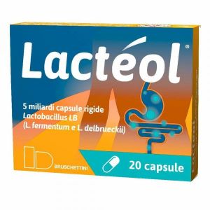 Lacteol Fermenti Lattici 5 Miliardi Lactobacillus Lb 20 Capsule