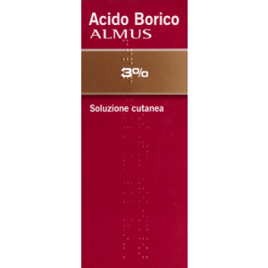 Acido Borico Almus 3% Soluzione Cutanea Disinfettante Antisettico 500ml
