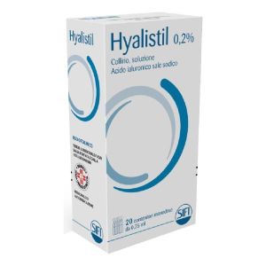 Hyalistil 0,2% Collirio Soluzione Oftalmica 20 Contenitori  0,25ml Globuli Contenitore MONOdose