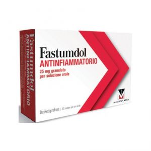 Fastumdol Antinfiammatorio 25mg Granulato per Soluzione Orale 20 Bustine