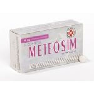Meteosim 40 mg Simeticone Meteorismo 50 Compresse Masticabili