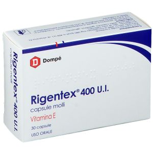 Rigentex 400 U.i Tocoferolo Vitamina e 30 Capsule Molli