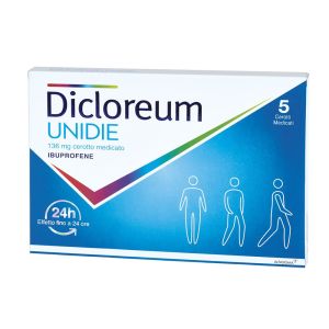 Dicloreum Unidie 5 Cerotti Medicati 136mg