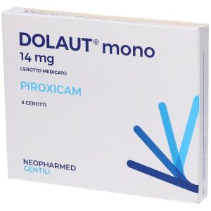 Dolaut Mono 14mg Piroxicam 8 Cerotti Medicati