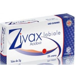 Zivax Labiale Crema 5% Tubo 2g