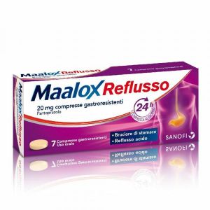 Maalox Reflusso 20 Mg. 7 Compresse Gastroresistenti