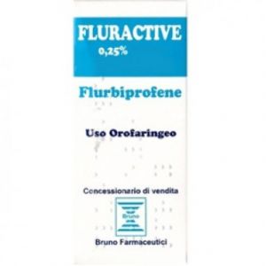 Fluractive 0,25% Collutorio Antirritazioni Cavo Orofaringeo 160 ml