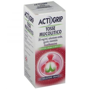 Actigrip Tosse Mucolitico Orale Soluz Flacone 150ml 20mg/m