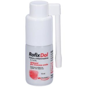 Rofixdol Infiammazione e Dolore Spray Soluzione Orale 0,16% Ketoprofene 15ml