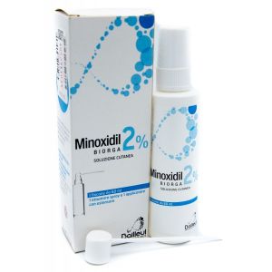 Minoxidil biorga laboratoires bailleulsoluz cutanea 60 ml