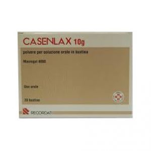 Casenlax 10 g Macrogol 4000 Lassativo Polvere Per Soluzione Orale 20 Bustine