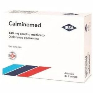 Ibsa Calminemed 140mg Cerotto Medicato Diclofenac Epolamina