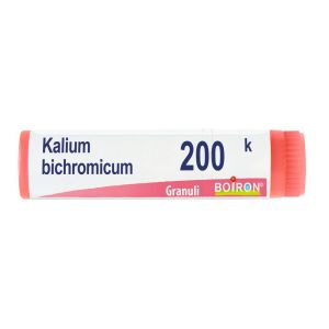 Kalium Bichromicum  Boiron  Granuli 200 K Contenitore Monodose