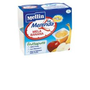 Fruttapura Omogeneizzato Con Mela E Banana 4x100g