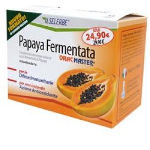 Selerbe Papaya Fermentata Orac Master 30 Bustine