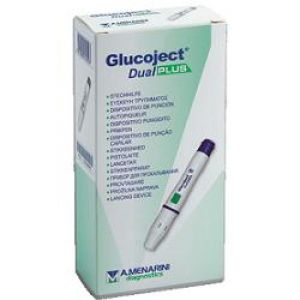 Menarini Glucoject Dual Plus Penna Con Lancette 1 Pezzo