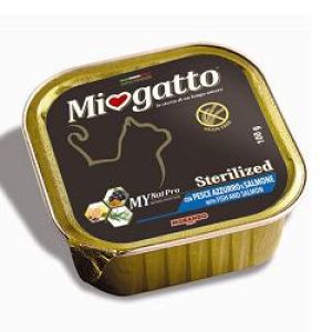 Miogatto Steril Pesce Azzurro/salmonegrain Free 100g