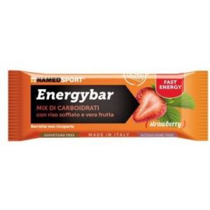 Namedsport Energybar Strawberry Integratore Alimentare Barretta 35g