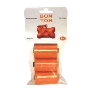 United Pets Refill Bon Ton Ricariche Sacchetti Arancio 3 Rotoli