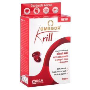 Omegor Krill Integratore Omega3 Epa E Dha Funzioni Cognitive 30 Perle