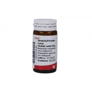 Wala Berberis Prostata Compositum Medicinale Omeopatico Globuli 20 g monodose