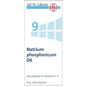 Schwabe Natrium Phosphoricum Sale di Schüssler N.9 Compresse D6 50g