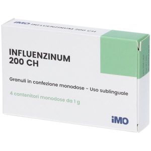 Imo Influenzinum 200ch 4 Tubi Globuli 1 G.