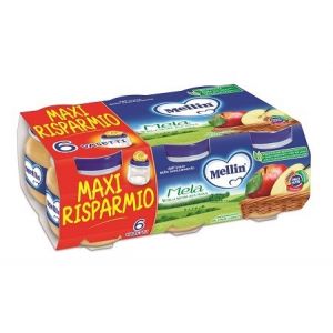 Mellin Omogeneizzato Di Frutta Mela 6 x 100 g