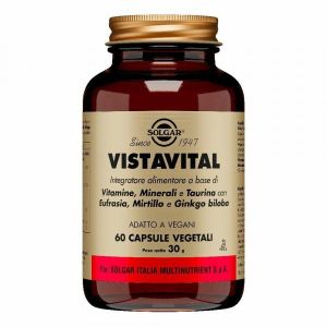 Solgar Vistavital Integratore Vista 60 Capsule Vegetali