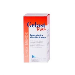 Gelast Plus Benda Medicata Elastica con Ossido di Zinco 10x700 cm