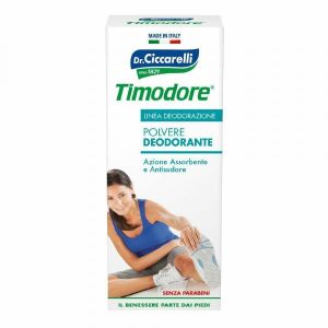 Timodore Polvere Deodorante Piedi Assorbente Antiodore 75g