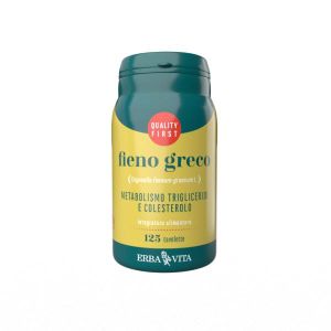 Erba Vita Fieno Greco Integratore Colesterolo e Trigliceridi 125 Tavolette