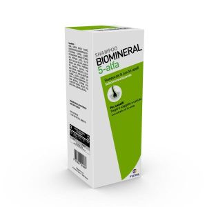 Biomineral 5-alfa Shampoo Trattante Sebonormalizzante per Capelli Che Cadono 200ml