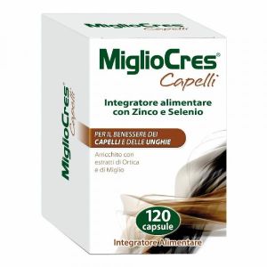 Migliocres Capelli Integratore 120 Capsule