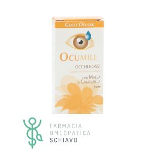 Ocumill Camomilla Malva Lubrificante Occhi Stanchi Arrossati 15 ml