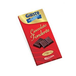 Giusto Senza Zuccheri Aggiunti Cioccolato Fondente Tavoletta Da 85g
