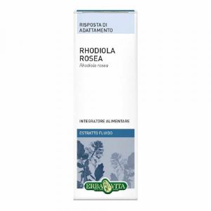 Erba Vita Rodiola Rosea Integratore Concentrazione 60 Capsule