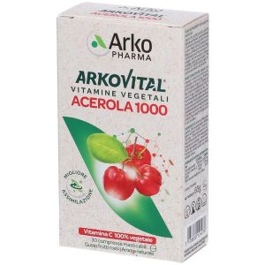 Arkovital Acerola 1000 Integratore 30 Compresse Masticabili