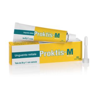 Proktis M Unguento Rettale Per Ragadi Ed Emorroidi 30 Grammi + Cannula
