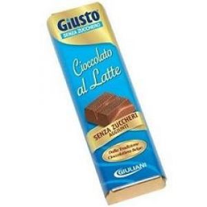 Giusto Senza Zuccheri Aggiunti Cioccolato Al Latte Barretta Da 42g