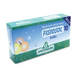 Specchiasol Fisiosol 10 Iodio Oligoelementi In Soluzione Acquosa 20 Fiale