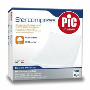 Pic Compresse di Garza Sterile 20 X 20 Cm Idrofila 25 Pezzi