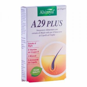 A29 Plus Integratore Rinforzante Unghie e Capelli 30 Capsule