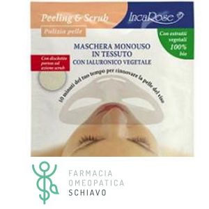 Incarose bio mask innovation peeling e scrub maschera trattamento viso 26ml