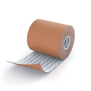 Benda Adesiva Leukotape K per Taping Fisioterapico Larghezza 7,5 Cm Lunghezza 5 M Color Carne In Rotolo
