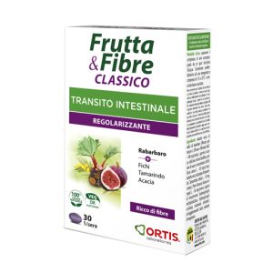 Frutta E Fibre Classico Integratore Transito Intestinale 30 Compresse
